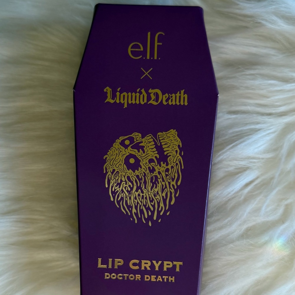 ELF Lip Crypt Doctor Death - Purple and Gold